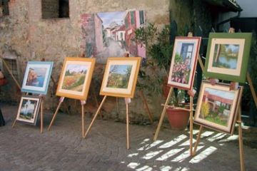 Dipinti in mostra